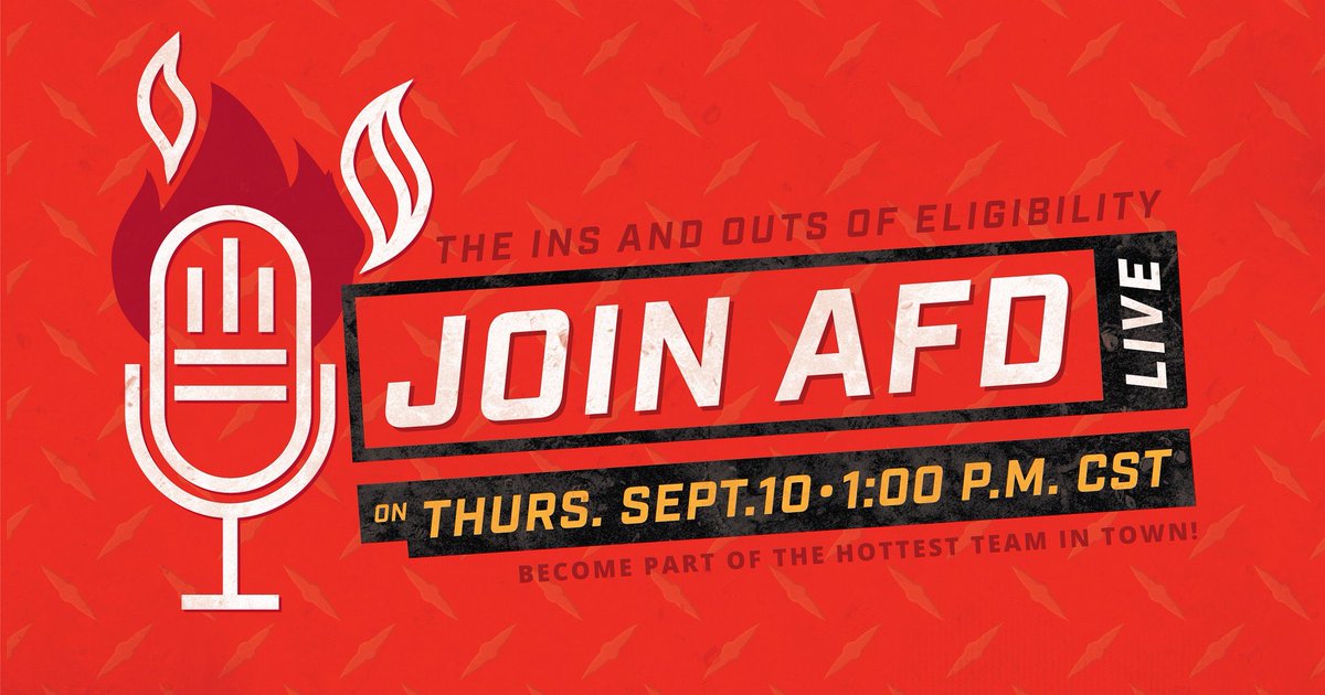 JoinAFD's tweet image. You want to join the hottest team in town...great! Now let's make sure you're eligible to do so. Tune in to our next episode of "Join AFD Live" at youtu.be/L11gMgFl-Ls to learn more. And if you've got questions, submit those now to FireRecruiting@austintexas.gov. #JoinAFD2021
