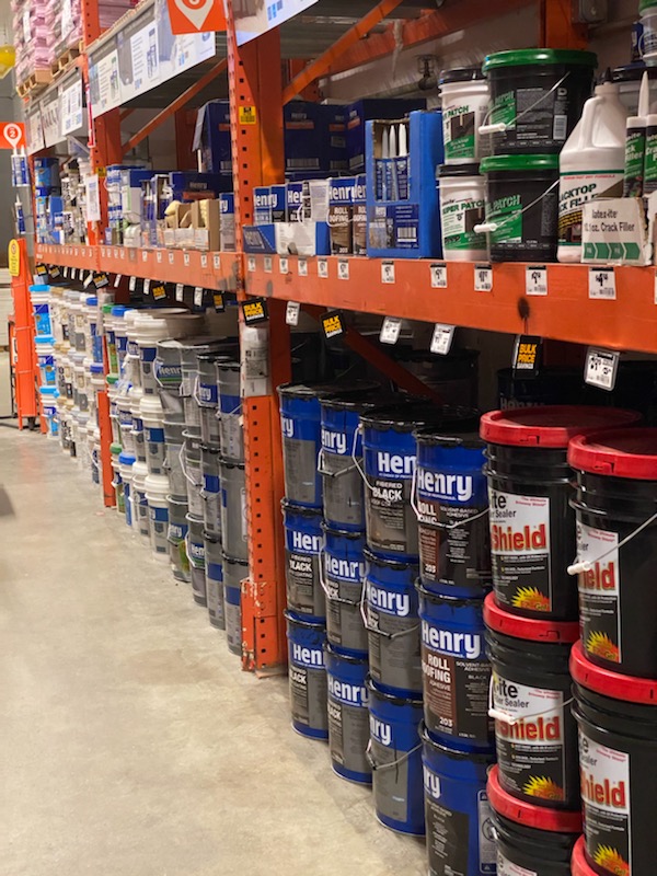 Very proud of the freight team here at South center. Excellent paint recovery last night as well as building materials
