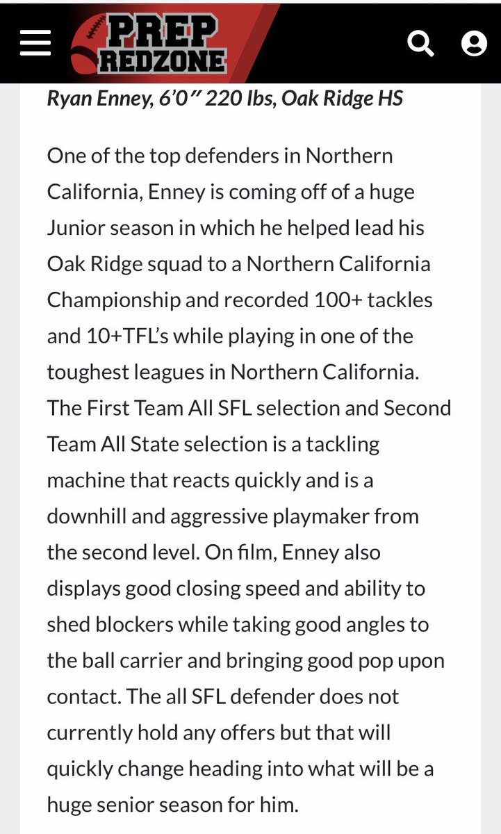 EnneyRyan's tweet image. Thanks @PrepRedzoneCA and @PGregorian for the write up.  Appreciate it!