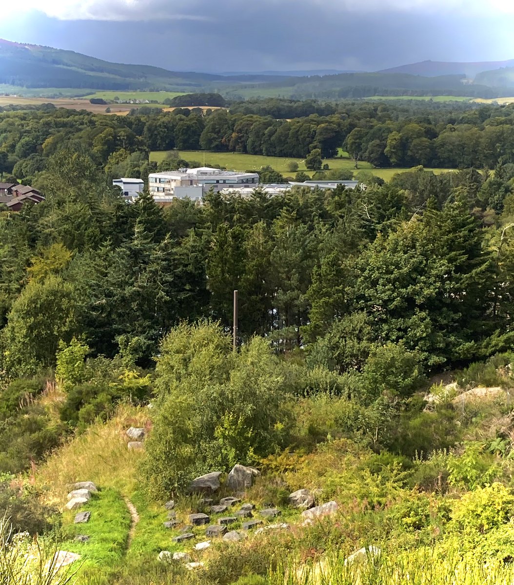 KemnayAcademy's tweet image. It was a blustery afternoon up at the Place of Origin. Great views over the quarry and Kemnay. #IDL #LocalEnvironment #Aberdeenshire