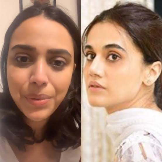 sandhya83571874's tweet photo. foot lickers of Thackeray's @ReallySwara
@taapsee

They never stand for good 

RT if you agree 🙏🤔
#महाराष्ट्र_का_CM_नपुंसक_है https://t.co/BlZHZnkGxX