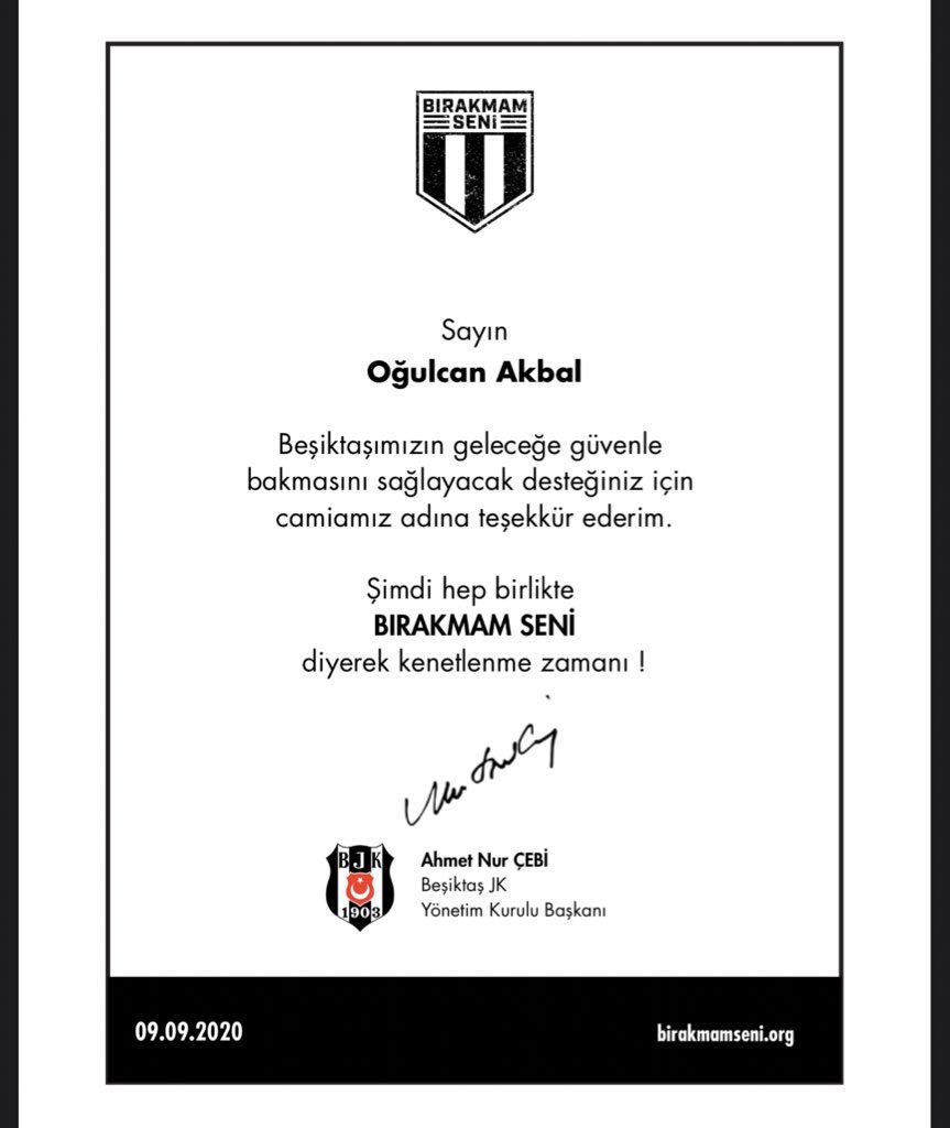 ogulcanakball's tweet photo. #BırakmamSeni #Besiktas @Besiktas https://t.co/oxkx6TDg7l