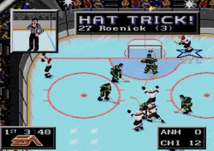 80sSportsNStuff's tweet photo. I’m not saying NHL ‘94 for Genesis is the best video game of all-time...I’m just saying it’s in the conversation. https://t.co/Z4cwrK1sxM