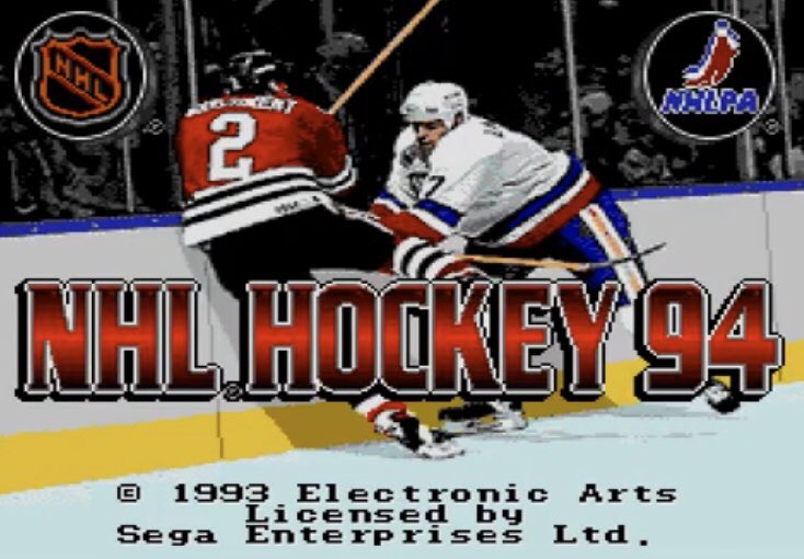 80sSportsNStuff's tweet photo. I’m not saying NHL ‘94 for Genesis is the best video game of all-time...I’m just saying it’s in the conversation. https://t.co/Z4cwrK1sxM