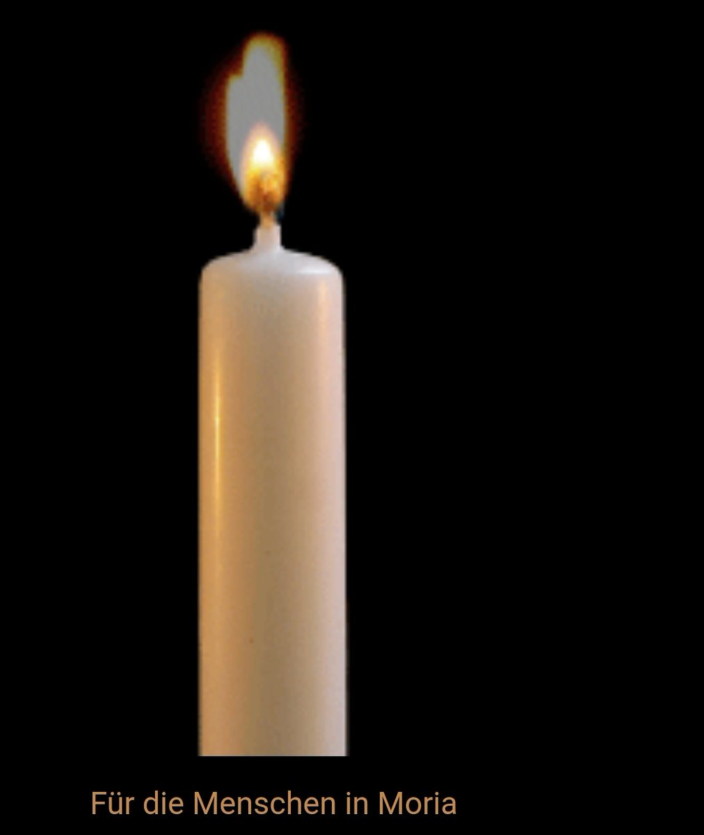 Diese Kerze brennt für die Menschen im Lager Moria, die alles verloren haben. Herr, schenke ihnen Hoffnung und Zuversicht, sende Ihnen Menschen, die ihnen beistehen, und lass die Politiker endlich handeln, damit dieses Elend ein Ende hat.
#prayformoria #refugeeswelcome