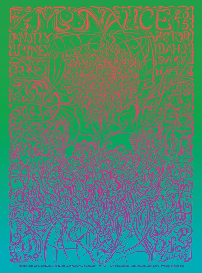 MoonalicePoster's tweet photo. Live To Love @Moonalice Poster Collection: 4/3/15 Knotty Pine, Victor, Idaho by @Pynoman https://t.co/NclU7Do1kU 100% of the sales from every poster purchased goes directly to the artist. M790 #MAPLTL #MAPR #JohnSeabury #art #gigposter https://t.co/ZMH4MSiOR0