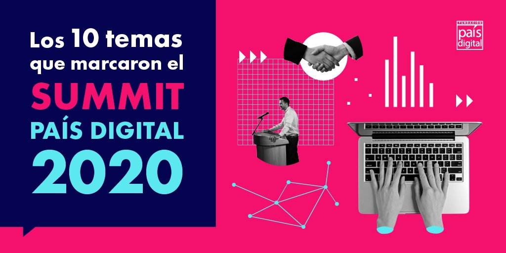 fpaisdigital's tweet photo. 📚Hoy los invitamos a conocer cuáles fueron los 10 temas que marcaron la 8va versión del #SummitFPD2020 https://t.co/YNJyh1Ev6H