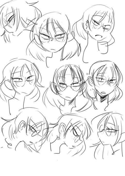 また雑で申し訳ないのですが版権練習落書きをこそっと 