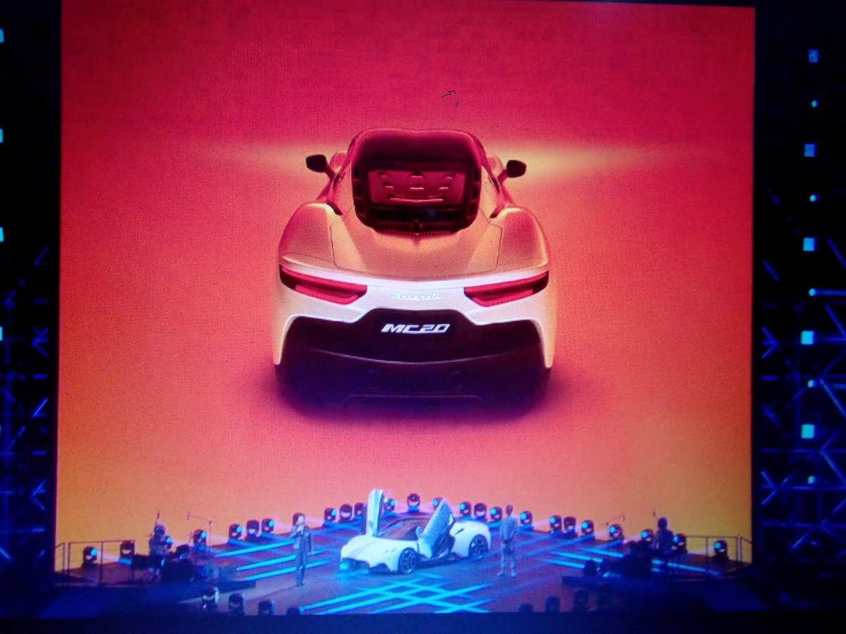 VehiculoEmblema's tweet photo. @Maserati_HQ presentó el #MC20  #MMXX https://t.co/YCVoaSlK2K
