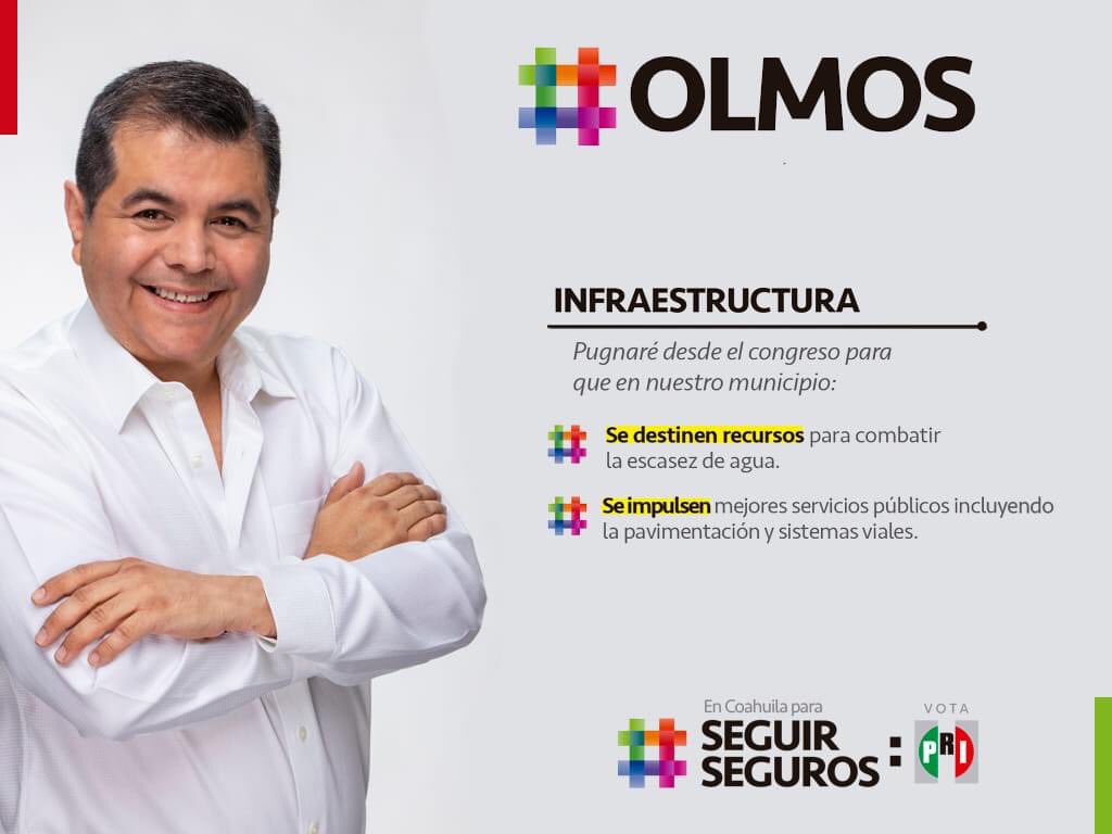 EduardoOlmosC's tweet photo. ✅ #MisCompromisos | Desde el congreso buscaré los recursos necesarios para combatir la escasez de #agua 💧 que aqueja a nuestra región, además de mejorar los servicios públicos. 

#SeguirSeguros.

#EduardoOlmos #Distrito9 #Torreón #Coahuila https://t.co/hoGlMRtDCa