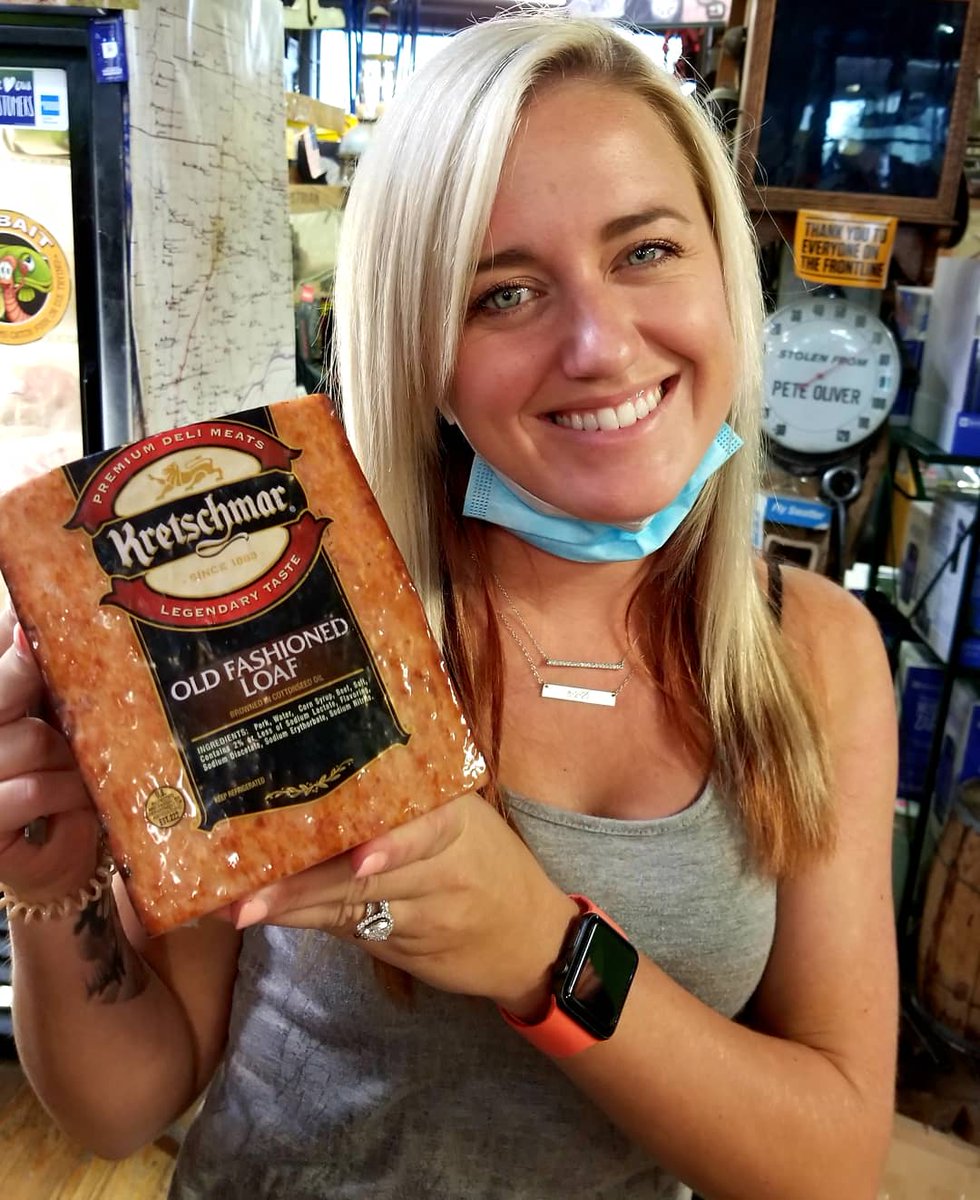 CranesStore's tweet photo. Hard to contain our excitement that Old Fashion Loaf and Ghost Pepper Cheese is back in stock!
.
#1meat1cheese2dollars #simplepleasures #CranesStore #BootsBulletsBritchesBologna #itsaysbritches #generalstore #Since1889 #countrystore #getoutside #ShopLocal #shopsmall #countrygirls https://t.co/ReJ7FZzUGB