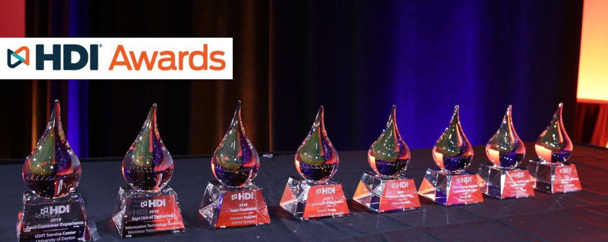 HDIMN's tweet photo. HDI Awards for Best Service and Support Analyst and Technician are an easy (and free) way to acknowledge your team’s efforts. Nonimate someone today!

https://t.co/kcqkFie175

Call for entries closes October 31, 2020 https://t.co/pZYsUwXKWT