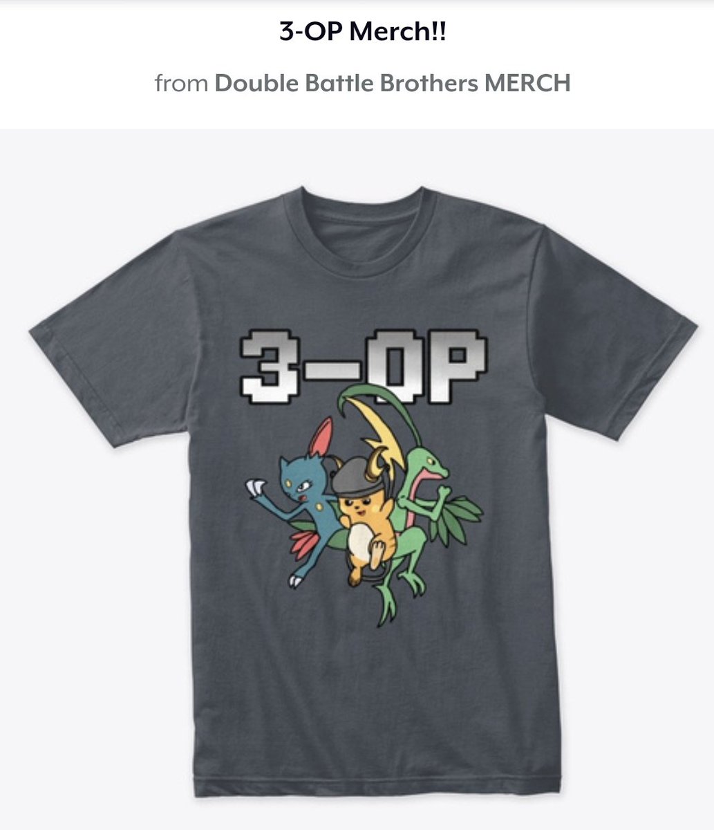 rebelxtrainer's tweet photo. Don't forget this unbelievable merch you can pick up here ⬇️
https://t.co/p10b45RCid

@CMScotty36 @ArsenalMC1 
#triop #3op #pokemon #collab #youtube #smallyoutubers https://t.co/wA5INrhbN3