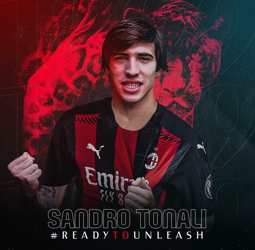 pellemilan's tweet photo. A volte i sogni si realizzano❤️🖤 Benvenuto a casa Sandrino #Tonali #SempreMilan https://t.co/BkD84Gkopv
