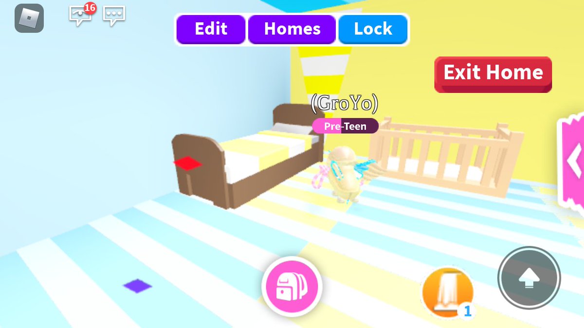 grace_pointless's tweet photo. @PlayAdoptMe This is my golden griffins bedroom! https://t.co/aKoIr1S8GZ