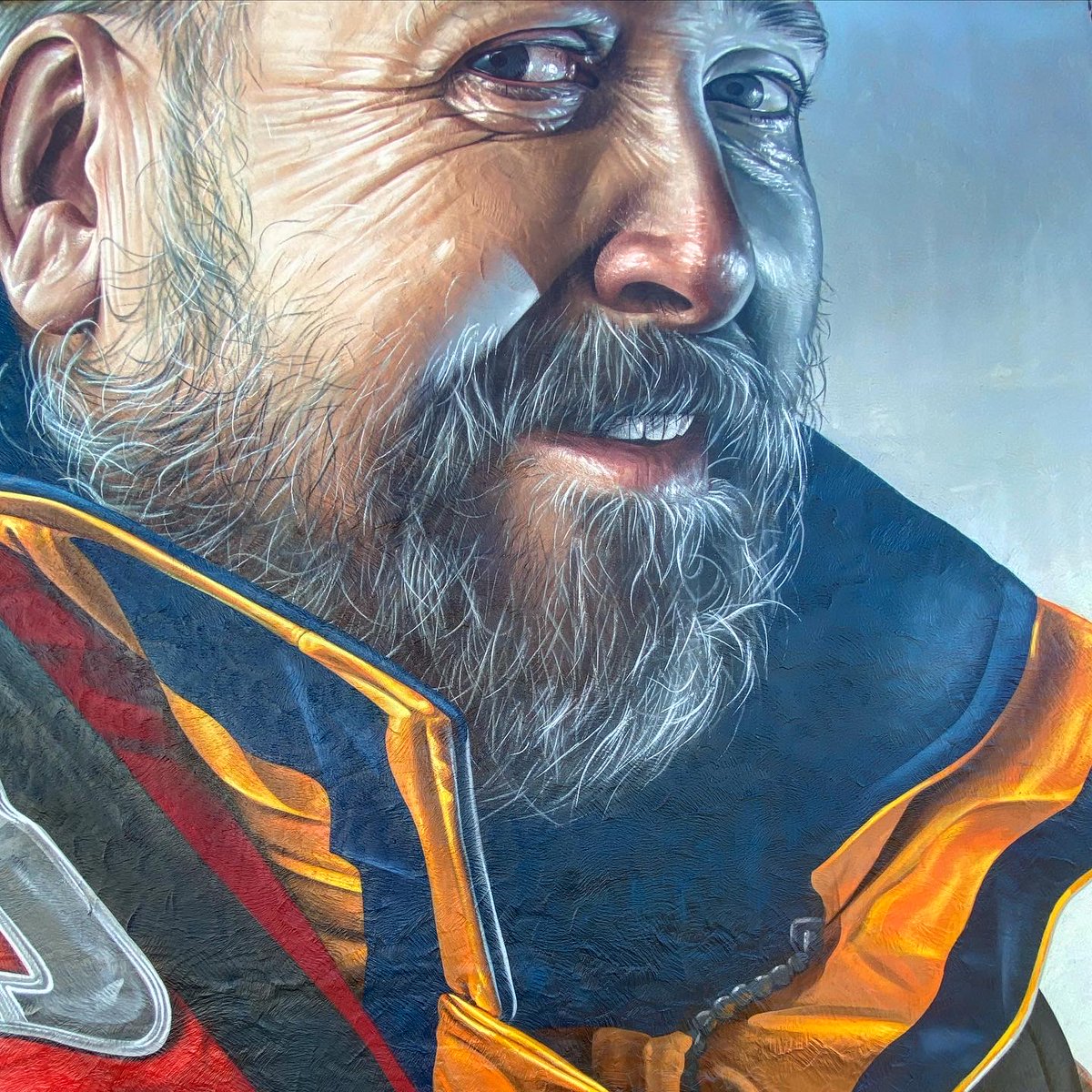One of New Brighton's unsung heroes celebrated in a brand new mural. Mike Jones has served 40 years at New Brighton lifeboat station and now has an incredible piece of art to thank him independent-liverpool.co.uk/blog/one-of-ne…