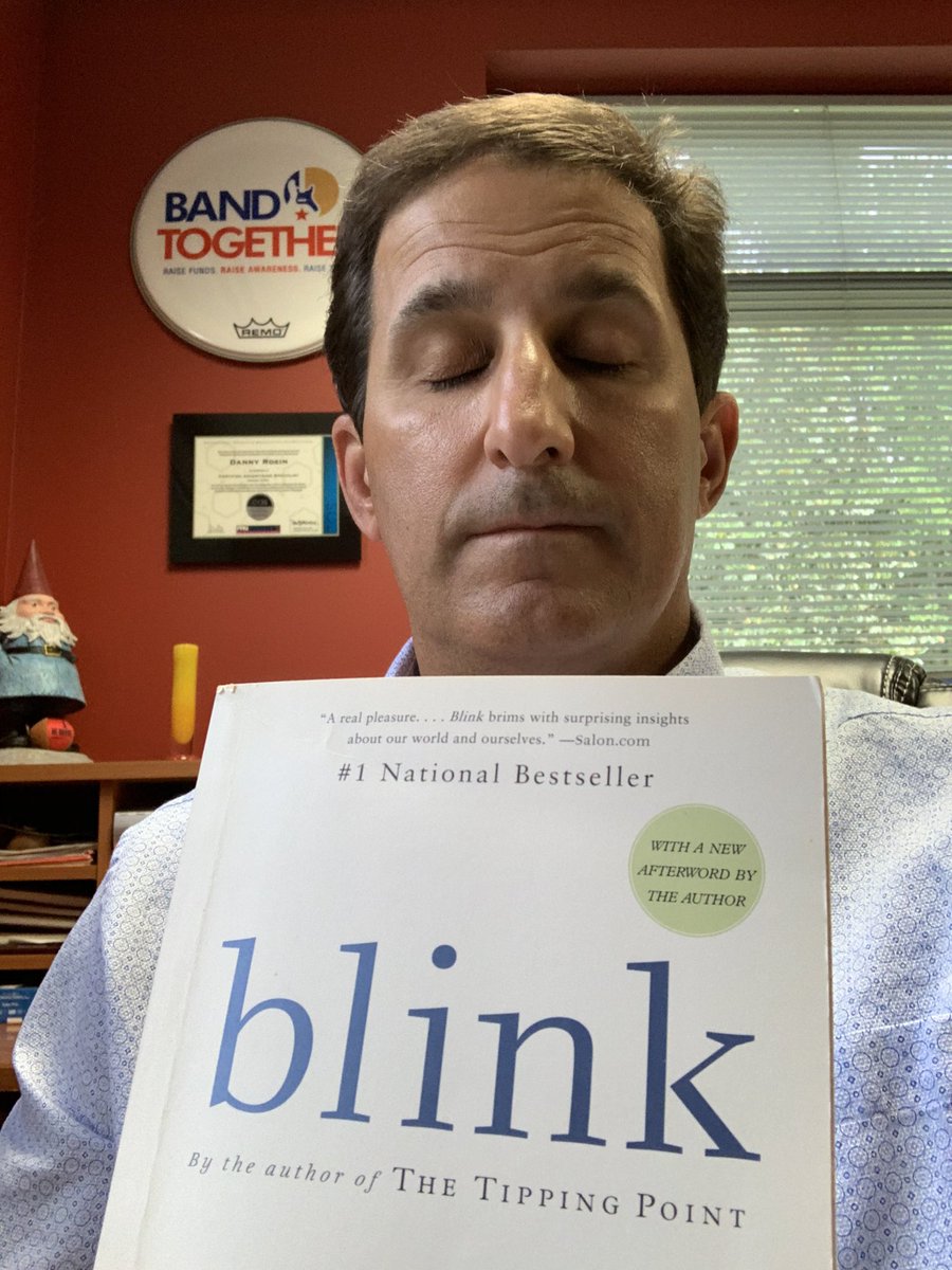 @PromoKitchen A2: Read Malcolm Gladwell’s Blink. #promochat #readyfireaim