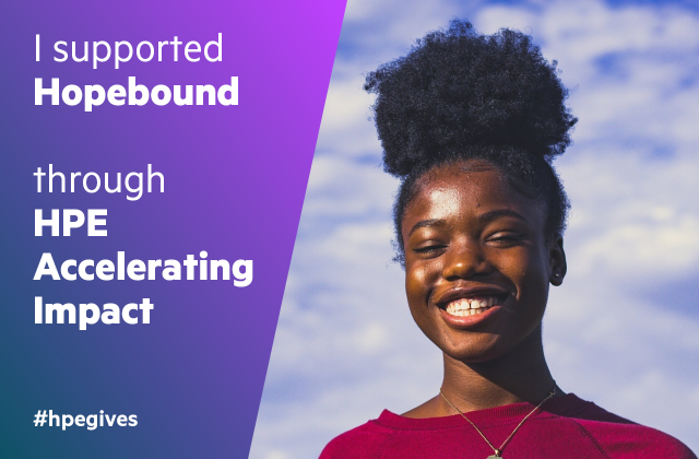 andyplb9's tweet photo. I supported @Hopebound_MH through HPE Accelerating Impact #HPEGives https://t.co/AyOe9XeMeu https://t.co/MBeGAZG596