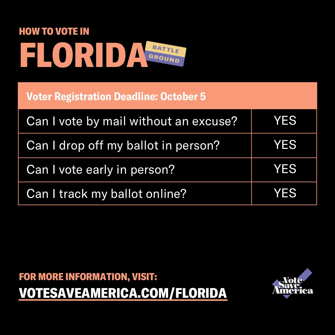 Florida  http://votesaveamerica.com/florida 