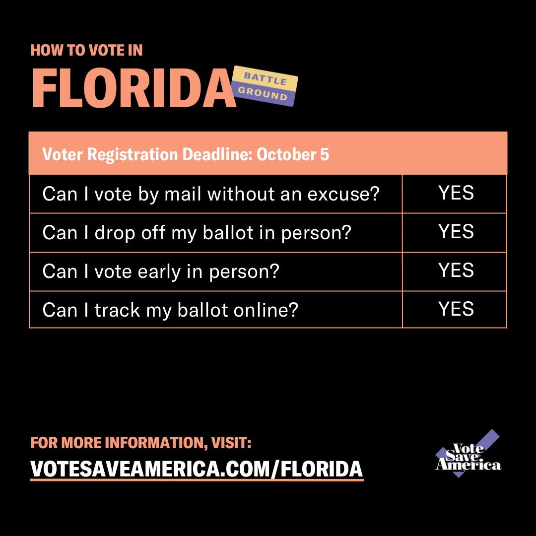 Florida  http://votesaveamerica.com/florida&nbsp;