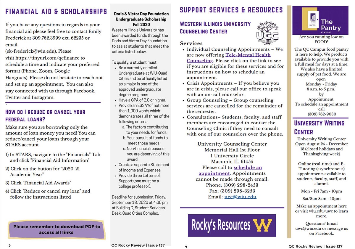 WIUENGR's tweet photo. Have you seen this week's Rocky Review? Check it at https://t.co/xAlZVRY0rZ #wiuengineering https://t.co/5SqaQ6Sy8y