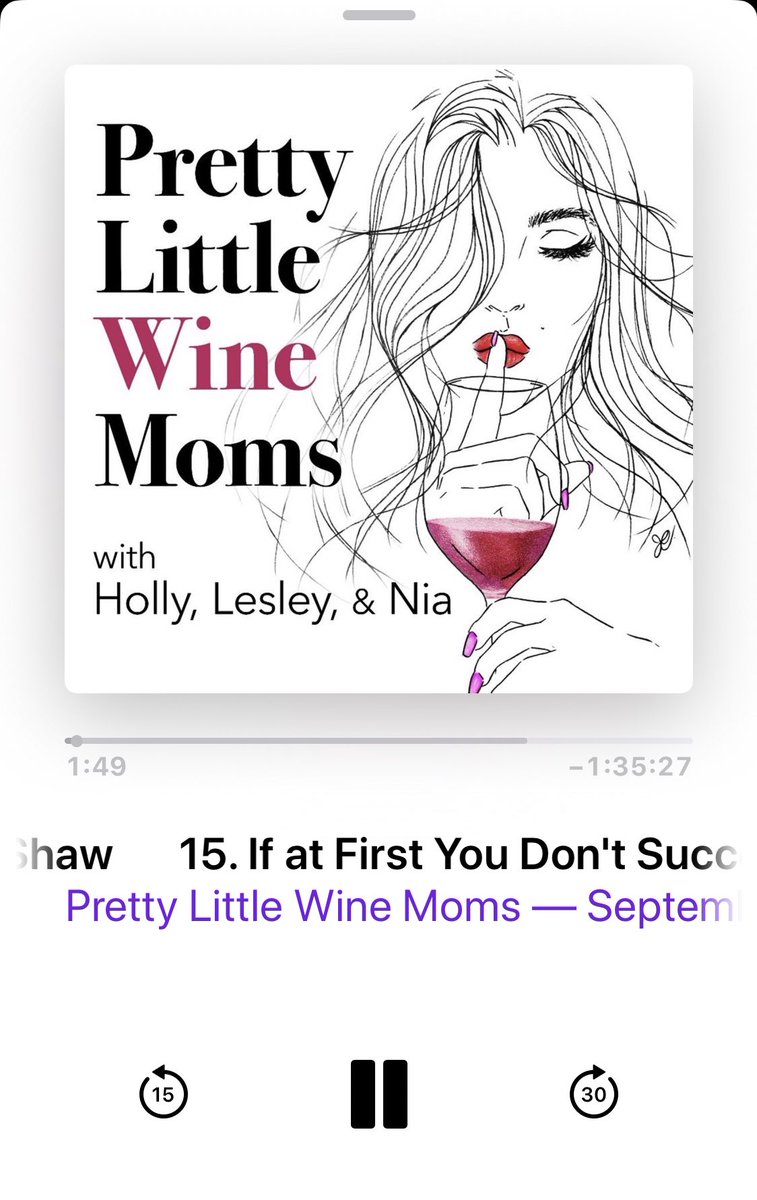 JArdoin_814's tweet photo. Official release day so gotta re-listen for a 3rd time of course while I work 😜 @plwmpodcast #prettylittlewinemoms #plwms #pll #podcast https://t.co/odekKCJ7wf