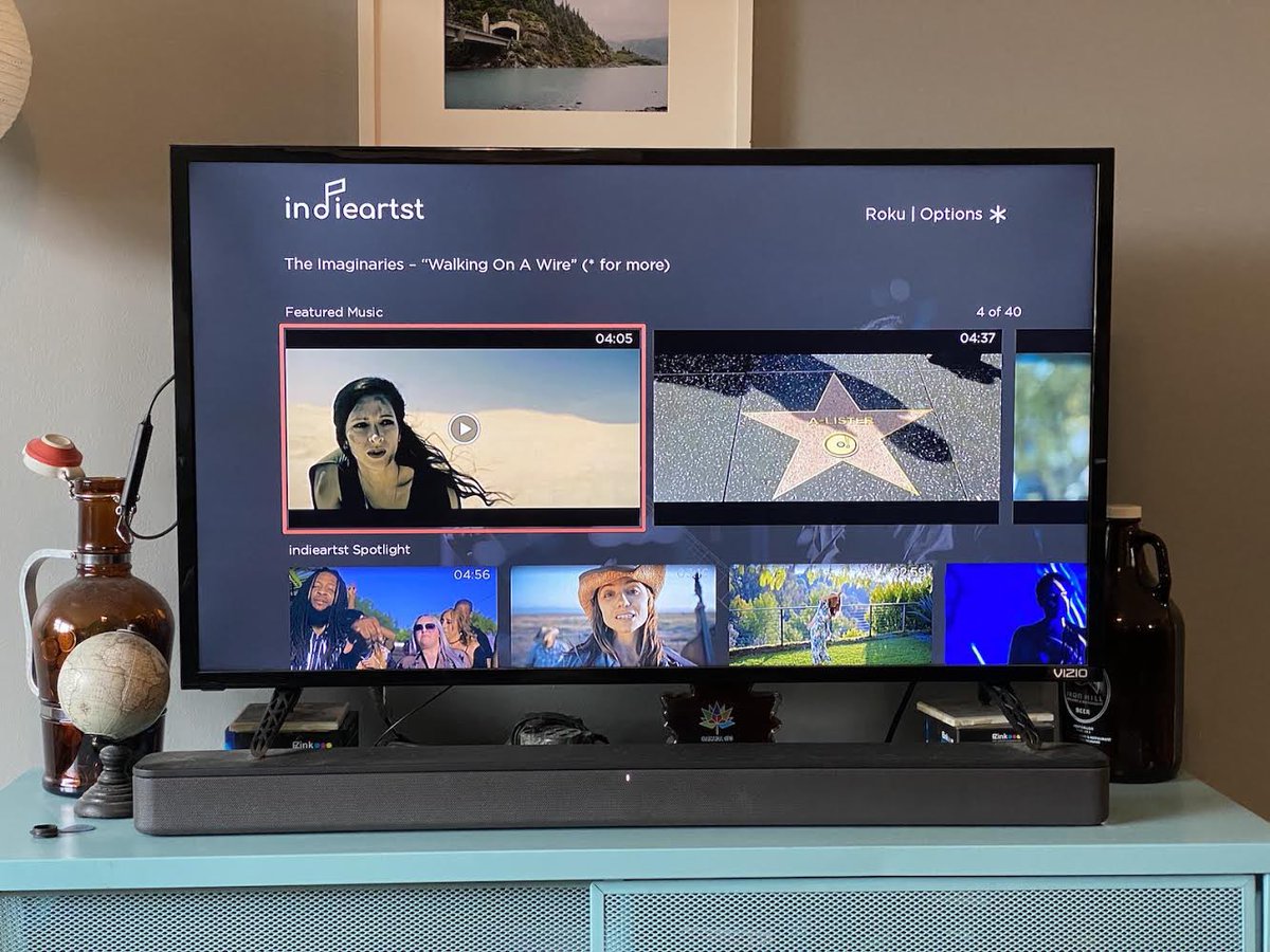 imaginariesband's tweet photo. Thanks @indieartstmusic for featuring @imaginariesband’s newest music video #walkingonawire!! Check it out on @RokuPlayer @amazonfiretv! 🙌🎵📺 #theimaginaries #indieartst #roku #amazonfire #musicvideo https://t.co/kS3LrzREfu