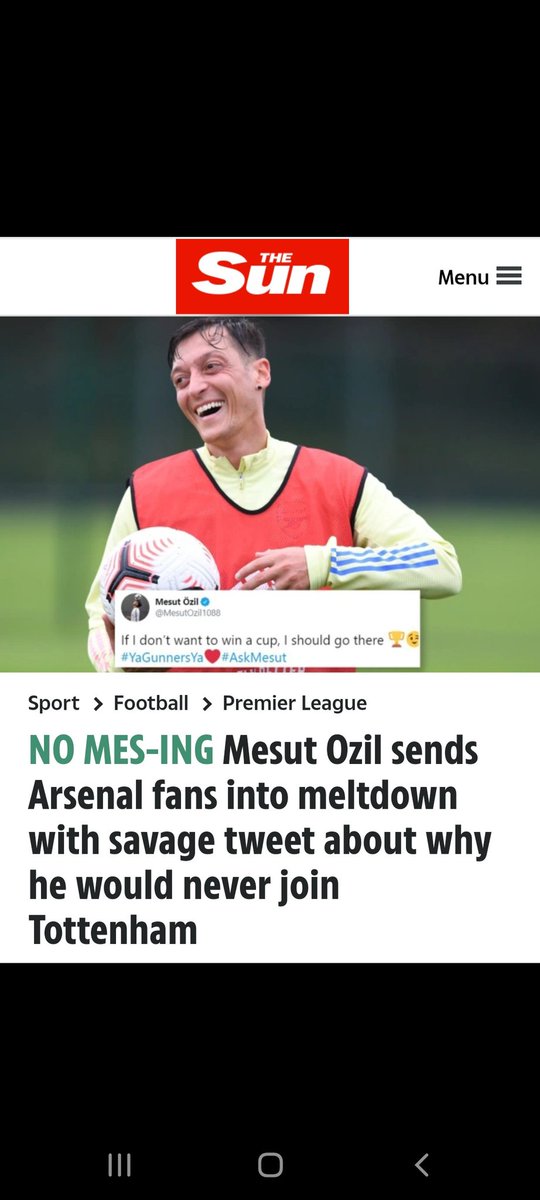 jimmy_chilides's tweet image. ππ Me and @MesutOzil1088 managed to rattle an entire fan base with 1 tweet that went Viral Today ππ€£π
What a brilliant day! π π π₯π₯π₯
π΄βͺπ΄βͺπ