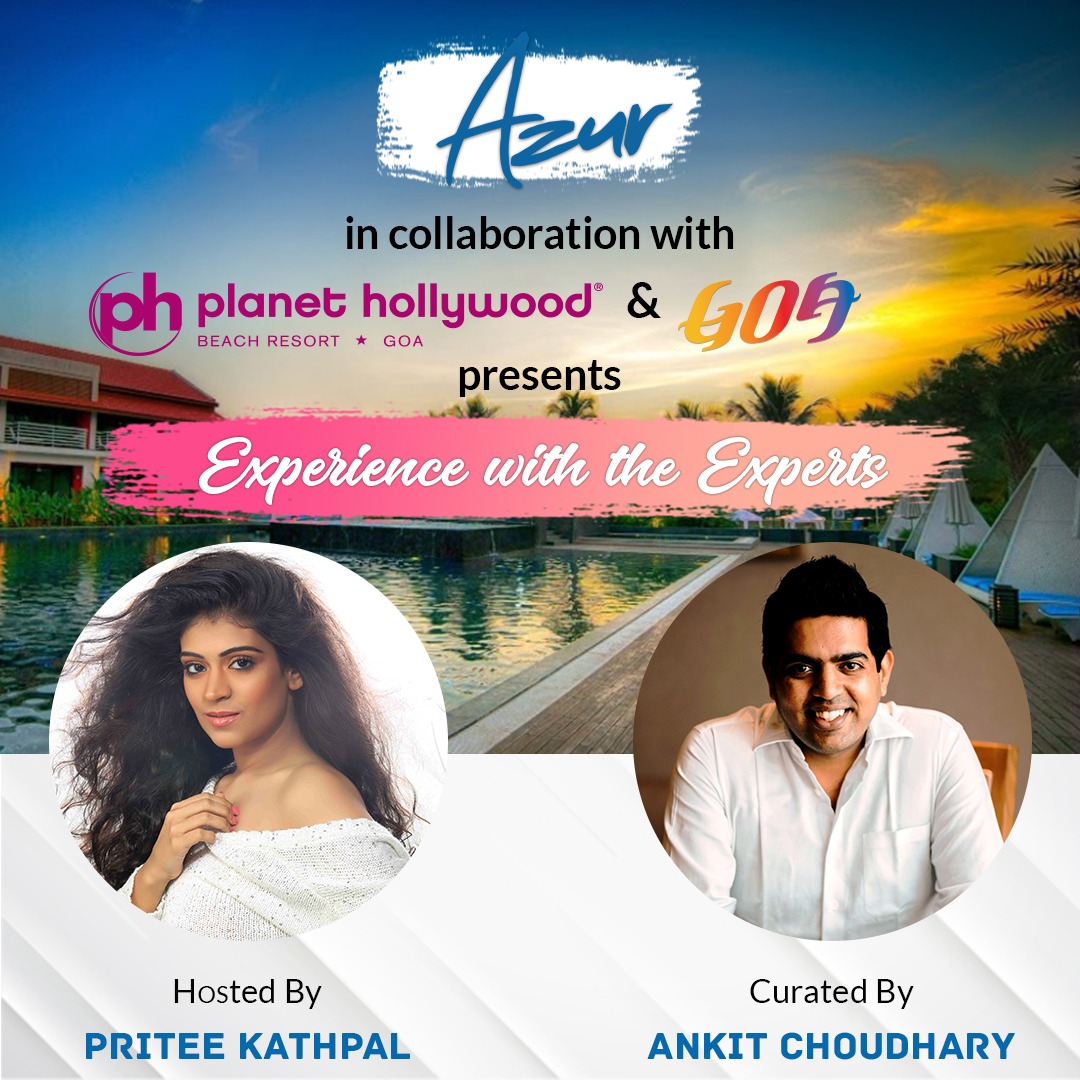 AzurIndia's tweet photo. “Experience with the Experts” – A series of live webinars, where the industry experts share valuable knowledge on how to make Tourism, Hospitality &amp; Events, experiential !!
.
.
#ComingSoon #webinar #newnormal #business #webinarseries #event #azurindia #goa #goatourism https://t.co/XAeyRlRR8Z