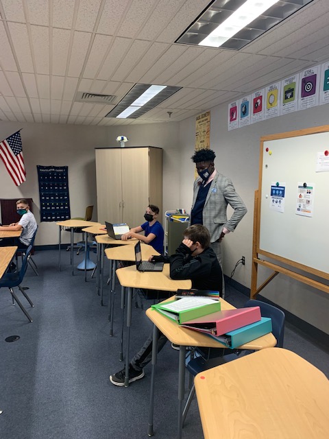 MillcreekSD's tweet photo. Thank you to all our teachers, administrators, staff, students, and families for your support on the #FirstDay2020 for the White/B Group students! Dr. Roberts was out visiting Walnut Creek and Asbury this morning to welcome our students back. 💙 💙 https://t.co/L5ojWnrqRw