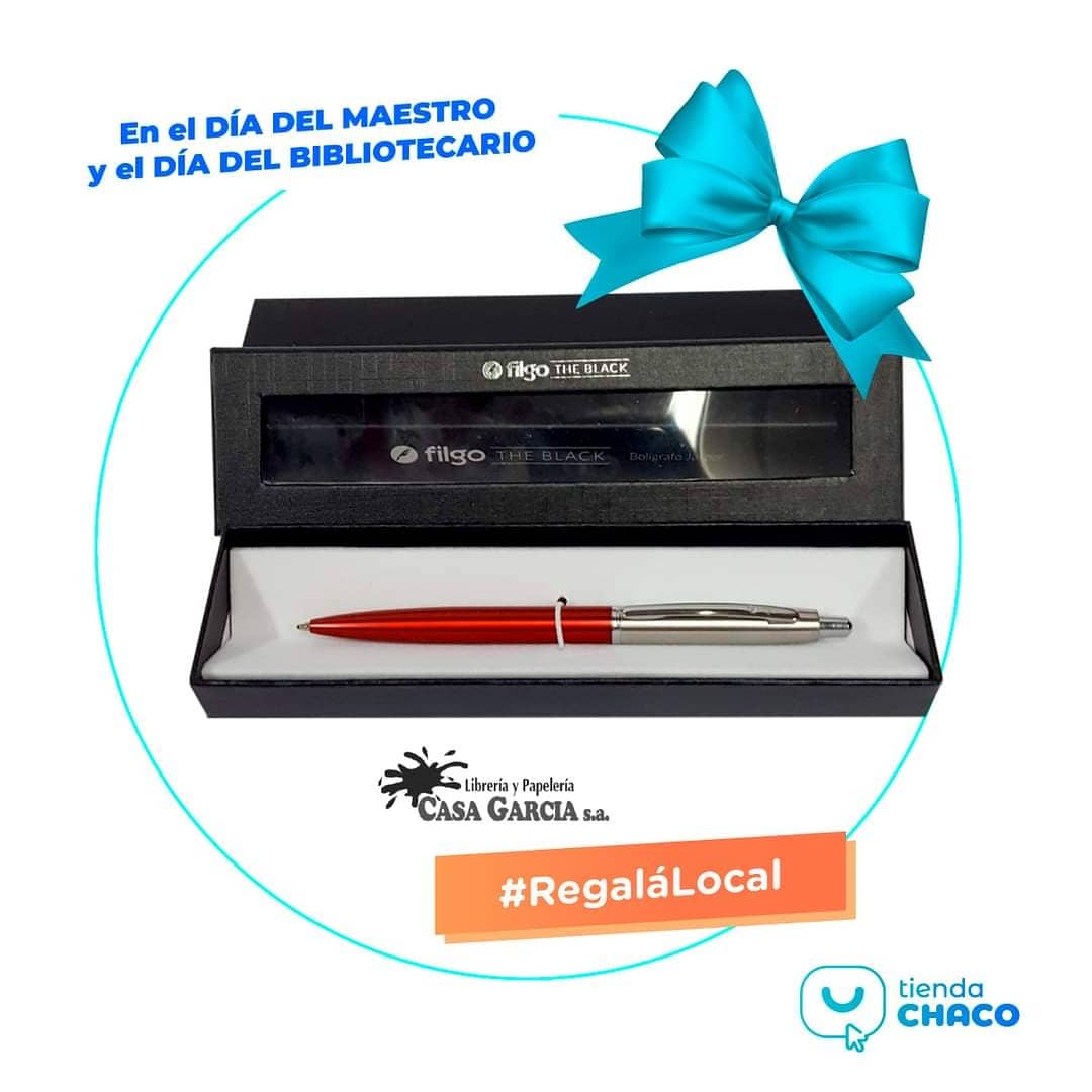 tiendachacoar's tweet photo. #Bolígrafos, este sería sin dudas un regalo acertado para el #DíaDelMestro y/o #DíaDelBibliotecario ¿No?. Ingresá a la web de #TiendaChaco y #RegaláLocal 😉.

#ElegíChaco #ConsumíChaco #ProductosOrigenChaco #OrgulloChaqueño #OrigenChaqueño #IdentidadChaqueña #CompráLocal https://t.co/3LndeaczLQ