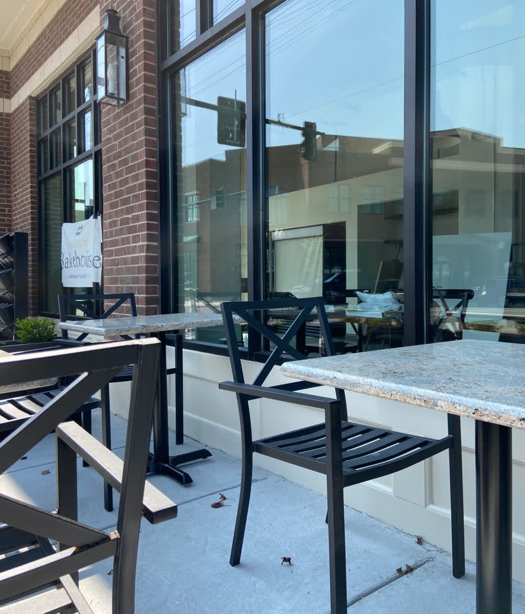 Our outdoor patio space is taking shape! ☀ 🌳

#franklin #franklintn #downtownfranklin