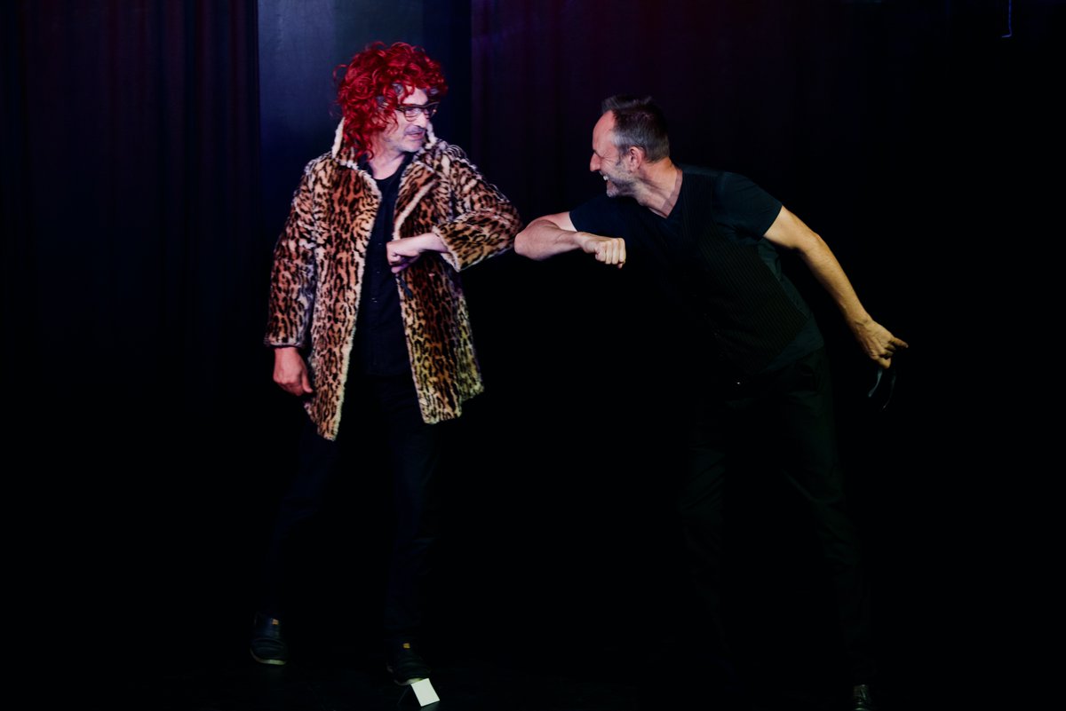 Ratibortheater's tweet photo. #ratibortheater #GurkeoderBanane #Berlin #Mittwoch #Impro #Spaß @DieGorillas #ErotischeLiebe #Vanessa #ImHimmel #InderUnterwelt #KampfzwischenVaterundSohn #Ichhabemichumgeschautwirdsinddiegeilsten #Mafia #SuchenachdemParfum #PutzenimTheater #HoldieKabelausdemKeller #Angst https://t.co/mkGhOgLhu2