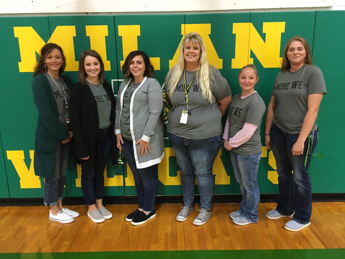 AgardnerSLP's tweet photo. The Milan C-2 Special Education Team is ready! Bring on 2020-2021...#morewe https://t.co/l6xPjsWegZ