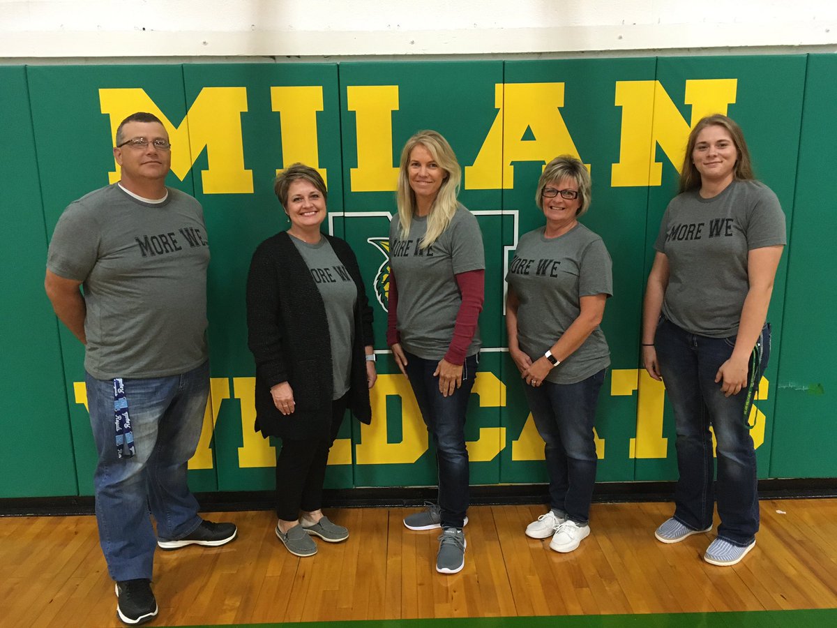 AgardnerSLP's tweet photo. The Milan C-2 Special Education Team is ready! Bring on 2020-2021...#morewe https://t.co/l6xPjsWegZ
