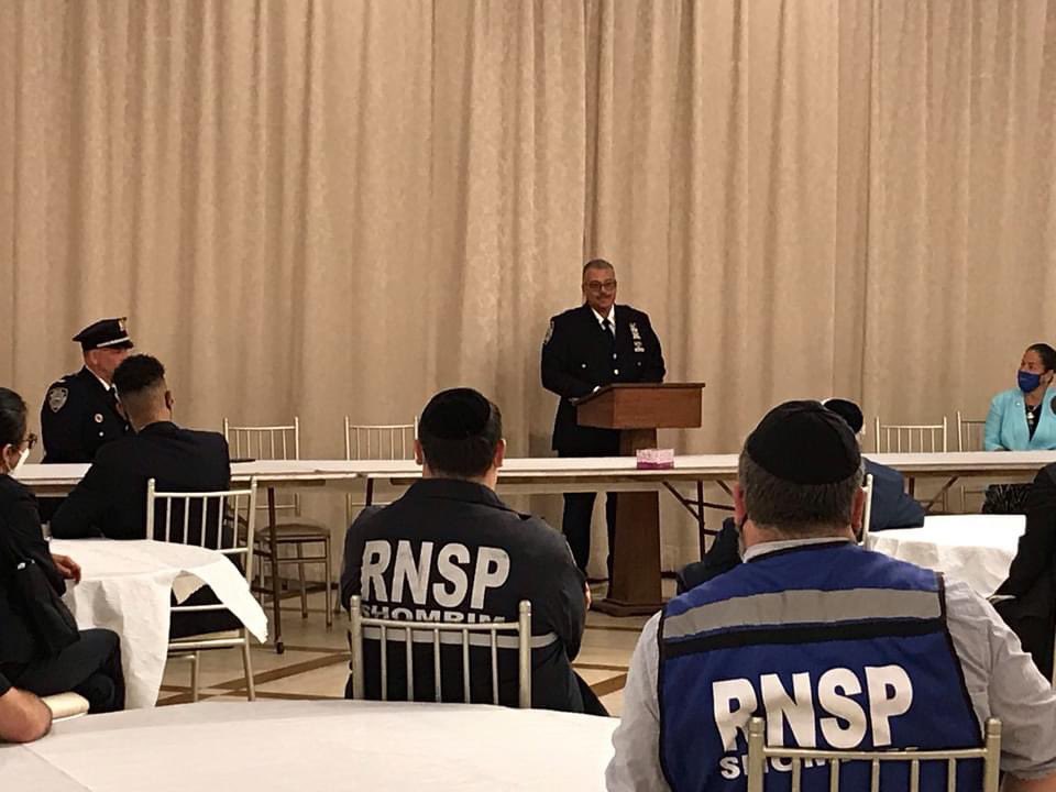 NYPD101Pct's tweet photo. A very productive meeting with our Jewish Community detailing the upcoming High Holy Days. Thank you Chief Beltran for joining us.
#HighHolyDaysDiscussion #CollaborativeEffort #101Pct https://t.co/7VzQBqwrdL