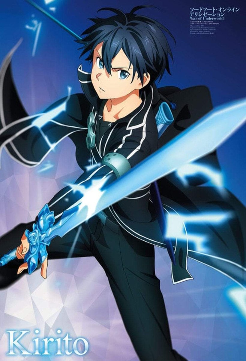 HaruO2n's tweet photo. #kirito #sao #dualsword #awaken https://t.co/u9LLCtn976