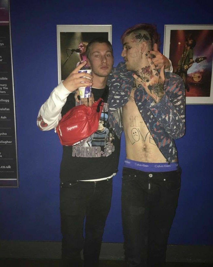 lil peep with fans; a thread <3