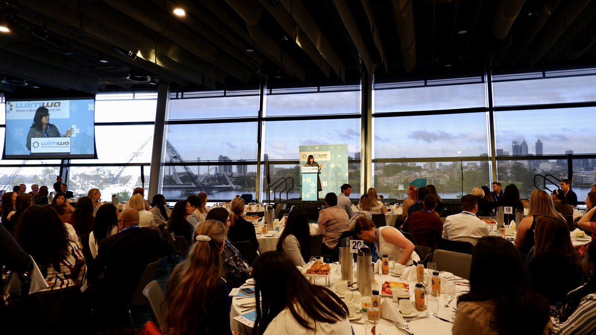 ausgoldindustry's tweet image. The @WomenInMiningWA Summit has been kicked off at @OptusStadium by @SShuggAM &amp;amp; with a warm Welcome to Country from Gina &amp;amp; Guy. 

Fantastic to see the support from members @IGO_Difference, Northern Star Resources, @GoldFields_LTD &amp;amp; Regis Resources. 

#wimwa2020 #womeninmining