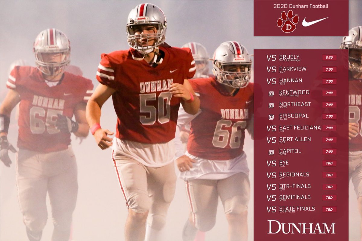 Dunham Athletics tweet media