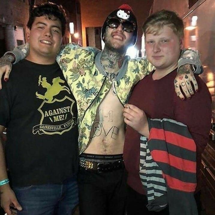lil peep with fans; a thread <3