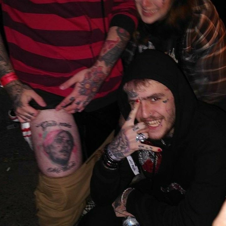 lil peep with fans; a thread <3