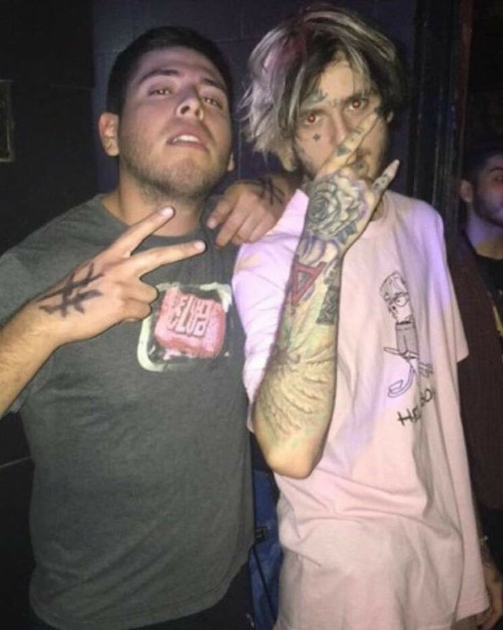 lil peep with fans; a thread <3