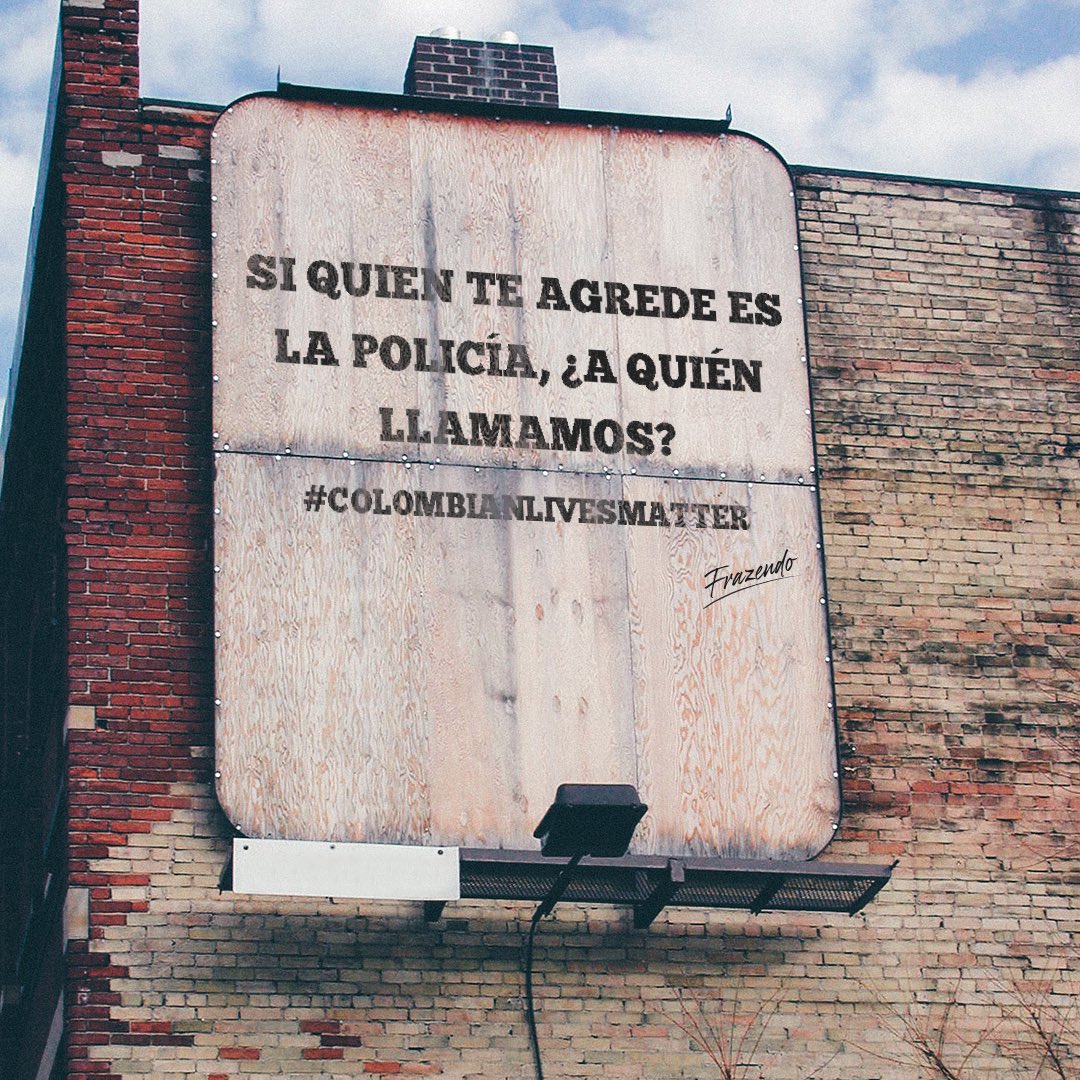 frazendo's tweet photo. Nos unimos a las voces de protestas para pedir justicia por la muerte de Javier Ordóñez, un abogado de 46 años que murió a manos de la policía de Colombia.
#JavierNoMurioAJavierLoMataron
#ColombiaEnAlertaRoja
#ColombianLivesMatter
#PoliciaCriminal https://t.co/LCdUY2iG8Z