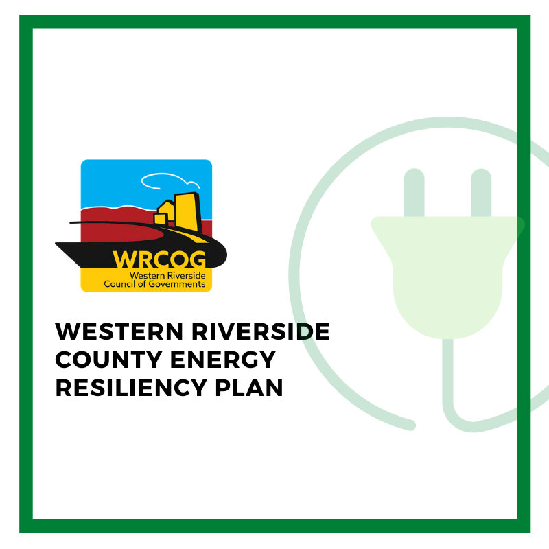 WRCOG has released a Request for Proposals seeking qualified firms interested in assisting WRCOG and stakeholders with the development of an energy resiliency plan! Final proposals are due October 7, 2020.

Learn more here:  bit.ly/3k3woPA