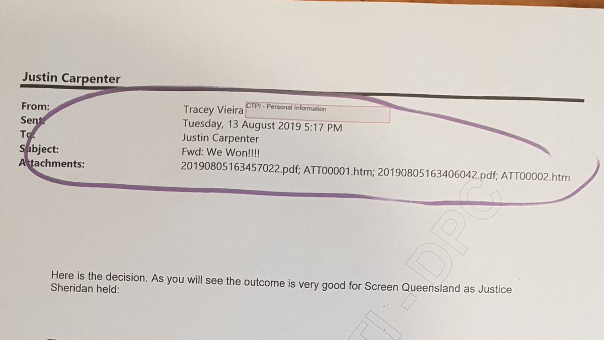 An RTI officer advised a local producer's request to release top-secret film funding would likely "wither and die". He later warned he was mistaken. But the state funding was ultimately kept secret in an outcome exciting enough for 4 exclamation marks.

couriermail.com.au/news/queenslan…