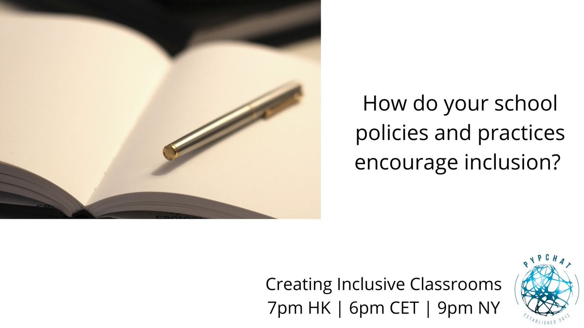 raccooncity's tweet photo. You might be one of the people in your school who is passionate about social justice, but schools need more than “pockets of excellence” #pypchat Q4 https://t.co/D5blueMjS6