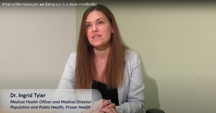 Preparing your child for back to school? See Dr. Ingrid Tyler's video messages on COVID-19 school safety for parents: ow.ly/UATX50Bmvnq 

Find more information and resources: ow.ly/31oE50Bmvnr

#backtoschool