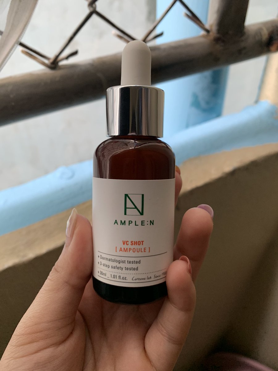 ToeyStory5's tweet photo. AMPLE:N VC Shot Ampoule ช่วยลดรอยดำ ฟื้นบำรุงและปรับเซลล์สีผิวให้สม่ำเสมอ เพิ่มความกระจ่างใสให้ใบหน้า รวมถึงดูแลปัญหาผิวที่เป็นสิว ส่งต่อ 180฿ ส่งฟรี เหลือเยอะมาก #ส่งต่อสกินแคร์ #สกินแคร์เกาหลี https://t.co/G2K5teqoOP