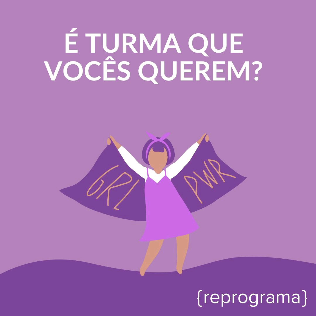 ReprogramaBr's tweet photo. Você é menina, tem entre 14 e 17, e gosta de tecnologia? Acompanhe a gente por aqui, que tem uma super novidade chegando!

#VocêNaReprograma #devgirls #bootcampgratuito https://t.co/FWGPuS5QRl https://t.co/bmjfCDg6ft